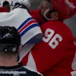 Alexis Lafreniere vs Jake Walman Feb 23, 2023