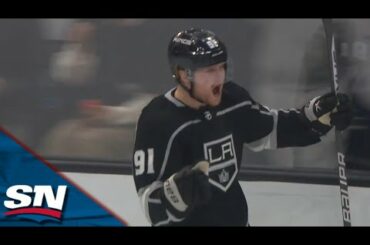 Kings' Carl Grundstrom Fools Flames' Jacob Markstrom And Tucks In Opening Goal