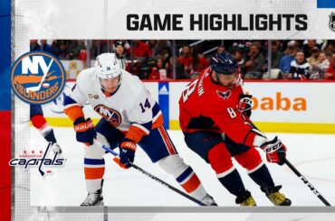 Islanders @ Capitals 3/29 | NHL Highlights 2023