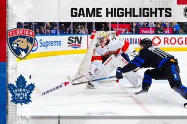 Panthers @ Maple Leafs 3/29 | NHL Highlights 2023