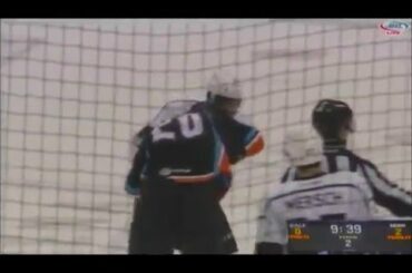 Nick Ritchie vs Derek Forbort Jan 15, 2016