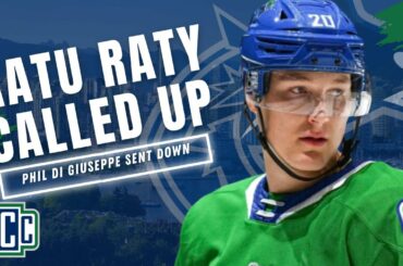 TOP CANUCKS PROSPECT AATU RATY RECALLED FROM ABBOTSFORD
