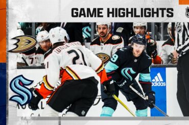 Ducks @ Kraken 3/30 | NHL Highlights 2023