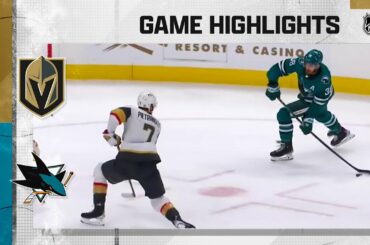 VGK @ SJS 3/30 | NHL Highlights 2023