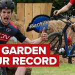 We Built A Velodrome! | GCN's Garden Hour Record