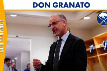 Buffalo Sabres Coach Don Granato Announces Devon Levi Will Make NHL Debut Tomorrow Versus Rangers