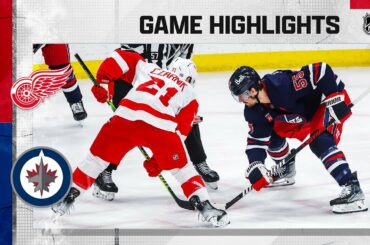 Red Wings @ Jets 3/31 | NHL Highlights 2023