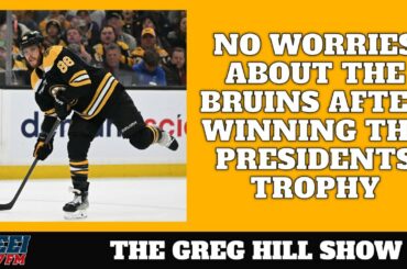 No worries about the Boston Bruins for Mike Milbury