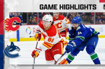 Flames @ Canucks 3/31 | NHL Highlights 2023