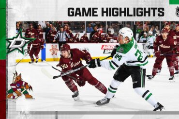Stars @ Coyotes 3/31 | NHL Highlights 2023