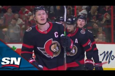 Thomas Chabot Displays Silky Hands Before Feeding Brady Tkachuk To Open Scoring For Senators