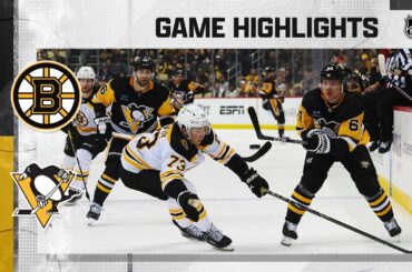 Bruins @ Penguins 4/1 | NHL Highlights 2023