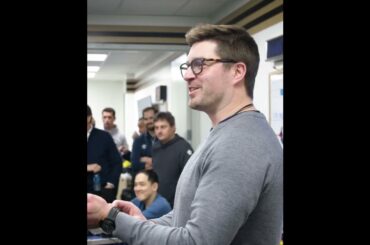 The Human Shield: Mark Giordano!