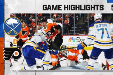Sabres @ Flyers 4/1 | NHL Highlights 2023