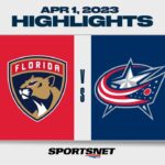 NHL Highlights | Panthers vs. Blue Jackets - April 1, 2023