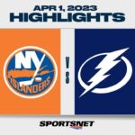 NHL Highlights | Islanders vs. Lightning - April 1, 2023
