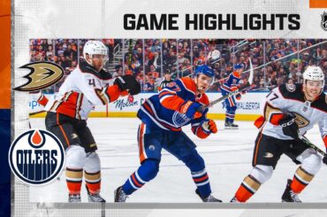 Ducks @ Oilers 4/1 | NHL Highlights 2023