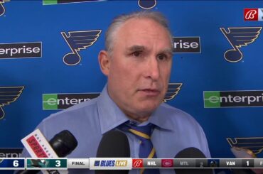 Berube: 'The movement was way better' on Blues' power play against Sharks