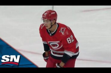 Hurricanes' Jesperi Kotkaniemi Snipes Incredible Solo Goal Against Former Team