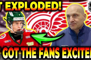 💣 [BREAKING NEWS!] DETROIT RED WINGS NEWS (NHL TODAY) RED WINGS UPDATE!