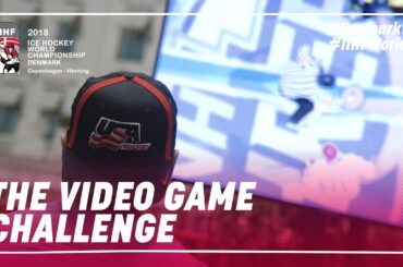 Video Game Challenge: BC Reunion Edition with USA’s Kreider & Atkinson | #IIHFWorlds 2018
