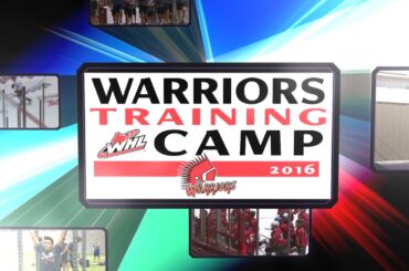 2016 Moose Jaw Warriors Training Camp Interview with Jett Woo and Luka Burzan