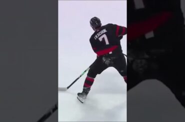Ilya Samsonov Slides Across And Robs Jake Sanderson With His Toe