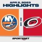 NHL Highlights | Islanders vs. Hurricanes - April 2, 2023