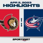 NHL Highlights | Senators vs. Blue Jackets - April 2, 2023