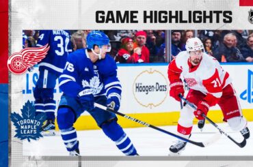 Red Wings @ Maple Leafs 4/2 | NHL Highlights 2023
