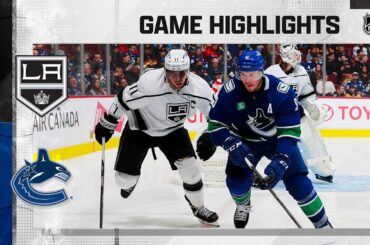 Kings @ Canucks 4/2 | NHL Highlights 2023