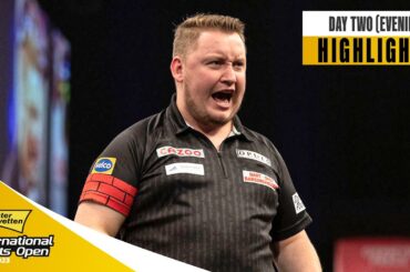 SENDING THE CROWD CRAZY! | Day Two Evening Highlights | 2023 International Darts Open