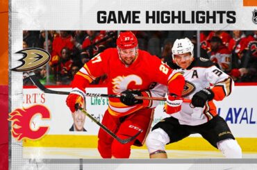 Ducks @ Flames 4/2 | NHL Highlights 2023