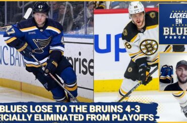 The St. Louis Blues are Officially Eliminated from the NHL Playoffs
