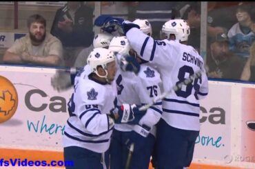 Penguins @ Leafs - Sam Carrick Scores - 110911