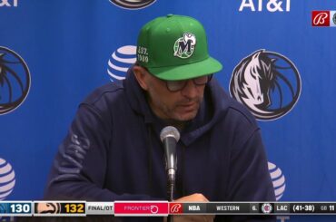 Jason Kidd on the 132-130 OT Loss