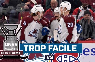 Colorado Avalanche beat down Montreal Canadiens to start road trip | DNVR Avalanche Postgame Show