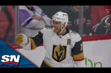 Golden Knights' Reilly Smith Sneaks By Two Defenders To Score Slick Goal vs. Hurricanes