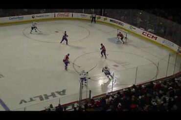 Alexander Nylander of Atlantic Division scores vs. North Division in 2023 AHL All-Star Challenge 2/6