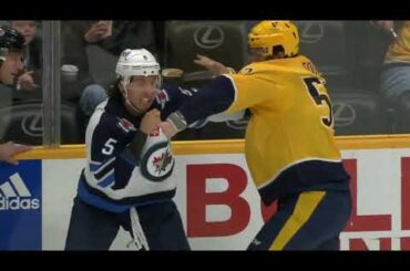 Cal Foote 17 minutes of penalties for Fighting Brenden Dillon