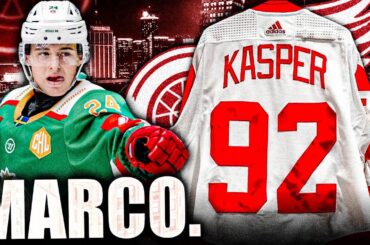 MARCO KASPER'S DEBUT: WHAT WE LEARNED… (Detroit Red Wings Top Prospects News & Rumours Today NHL)