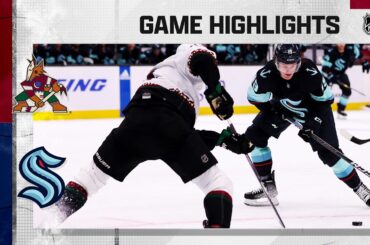 Coyotes @ Kraken 4/3 | NHL Highlights 2023