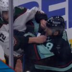 Scrum Erupts After Ryan Donato Scores Kraken's Eighth Goal vs. Coyotes