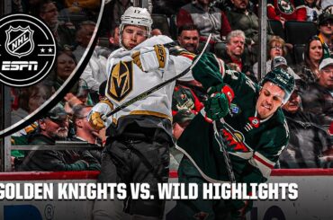 Vegas Golden Knights vs. Minnesota Wild | Full Game Highlights
