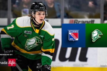 Rangers @ Knights 03/26 | OHL Highlights 2023