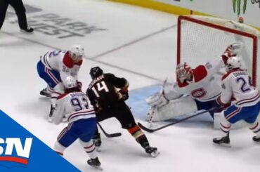 Adam Henrique Makes A Nice Power Move And Beats Carey Price