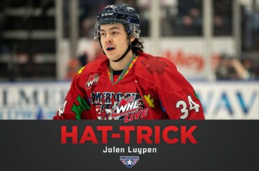 WHL Hat-Tricks - Jalen Luypen