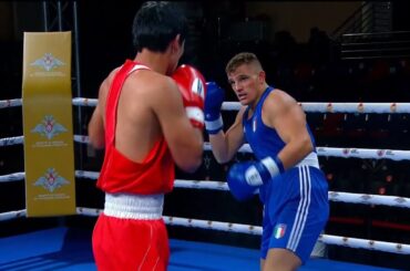 QF (81kg) BAHITOV Azamat (KAZ) vs LIZZI Vincenzo (ITA) | CISM 58th World