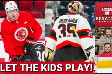 Egor Sokolov, Leevi Meriläinen Enter Ottawa Senators Line-Up Tonight vs Carolina Hurricanes