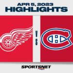 NHL Highlights | Red Wings vs. Canadiens - April 4, 2023
